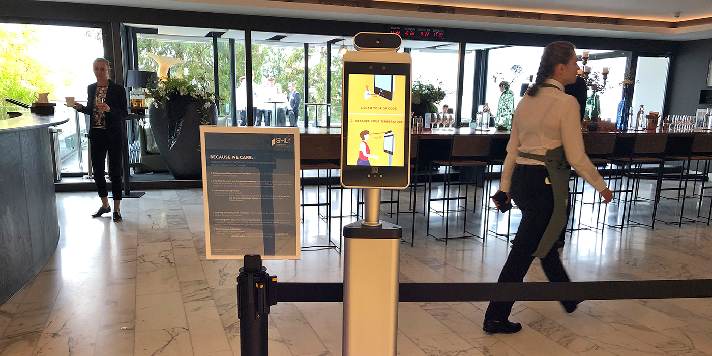 Covid Zertifikat Scanner e-display SHL