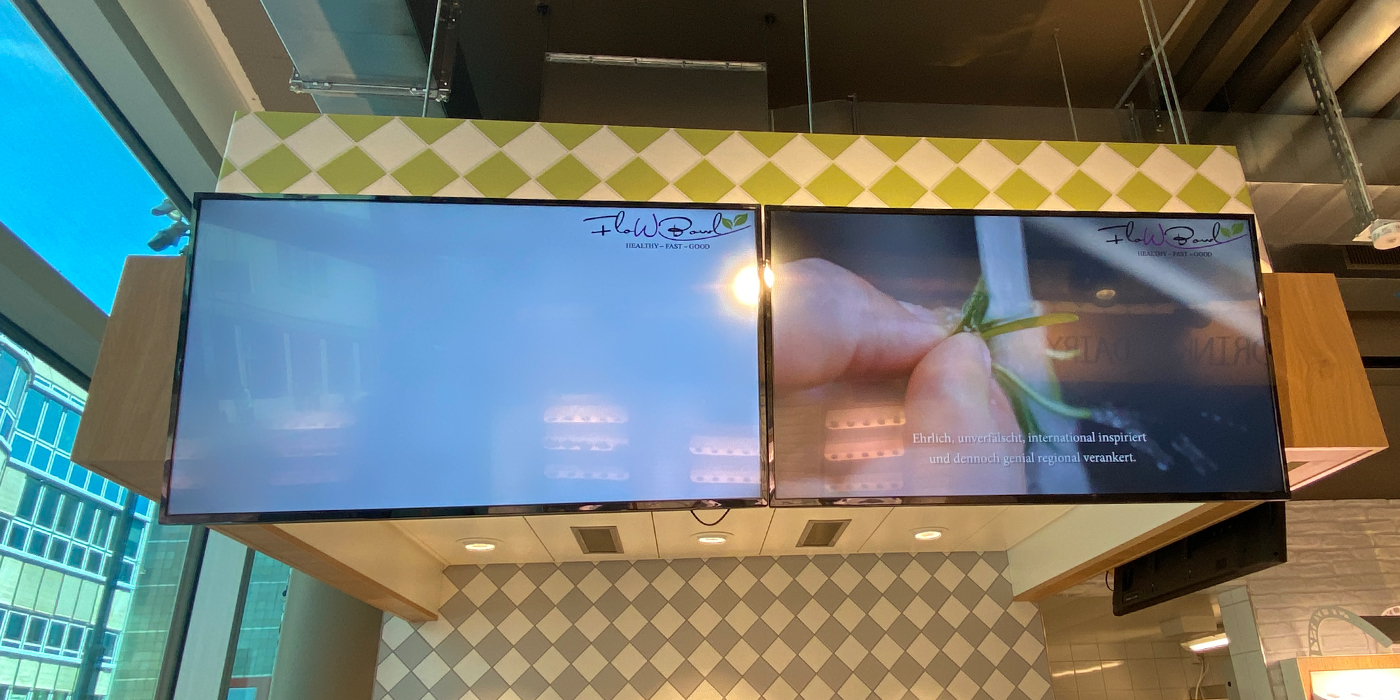 Flow-Bowl Monitor von e-display