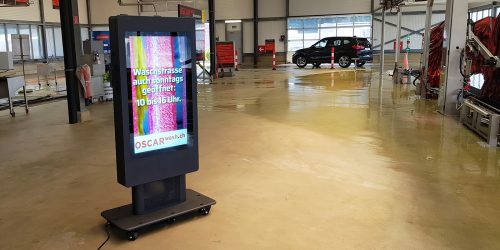 Outdoor Kundenstopper Carwash