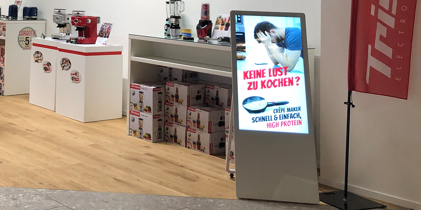 Kundenstopper e-display.ch