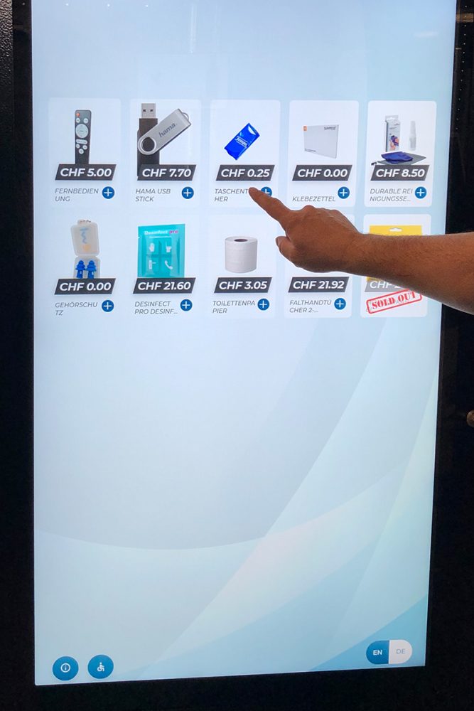 Vending Machine e-display